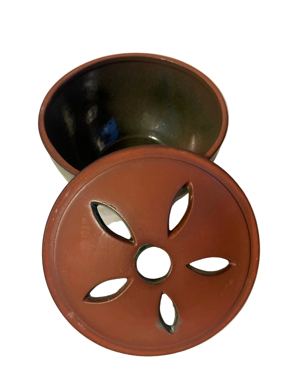 Glazed Ceramic Incense Burner / Water Container for Tea Ceremony