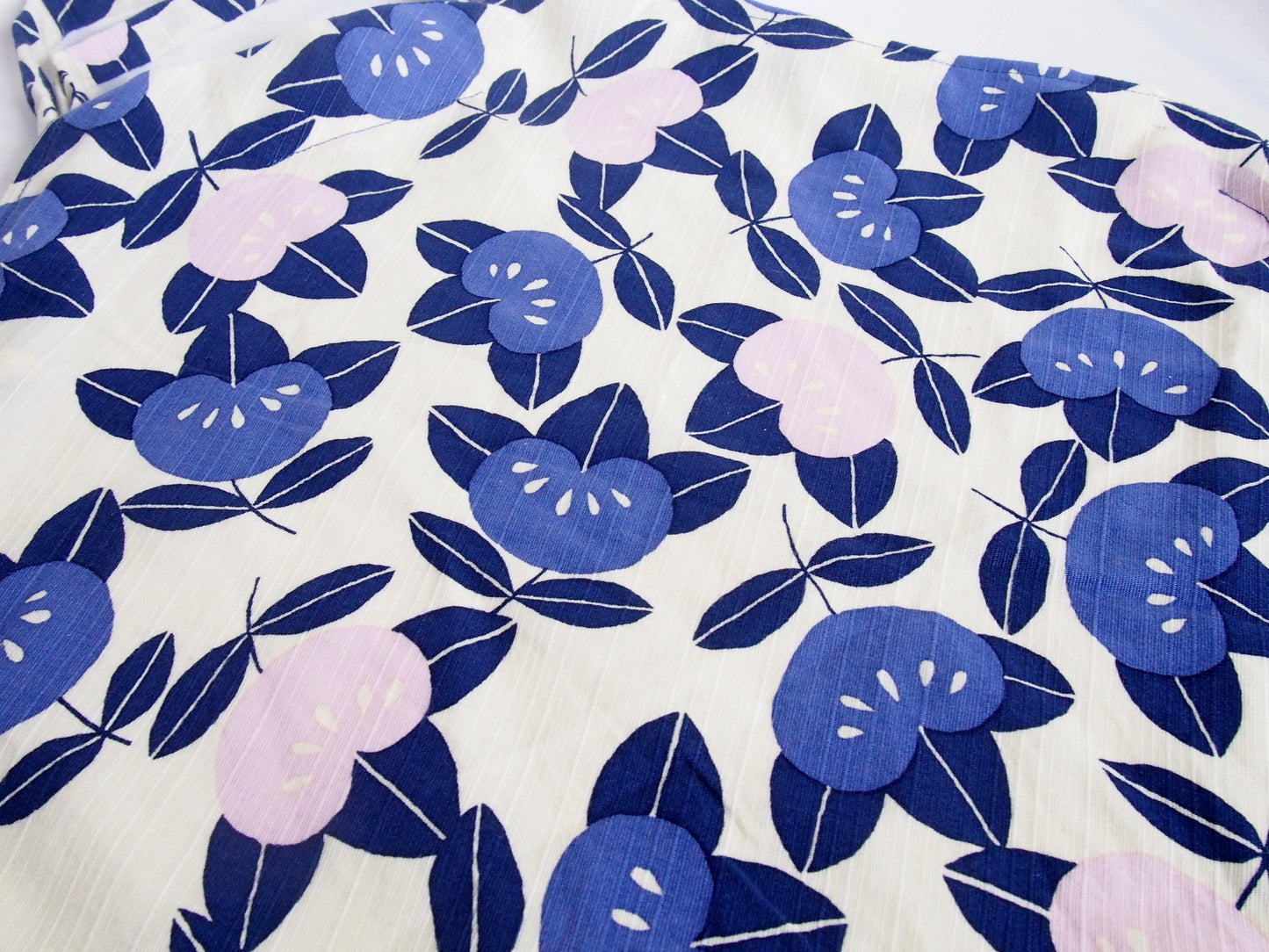 Prototype sale! Handmade Japanese furoshiki remake- cotton backless top