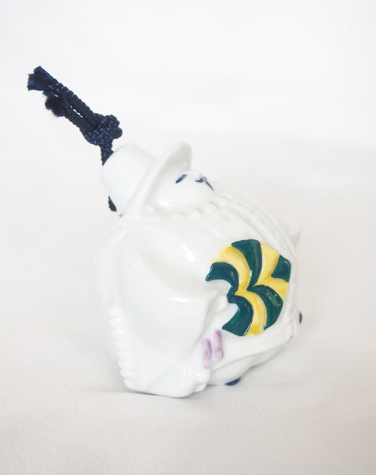 Nanban jin - Portugese XVIcentury merchant ceramic bell