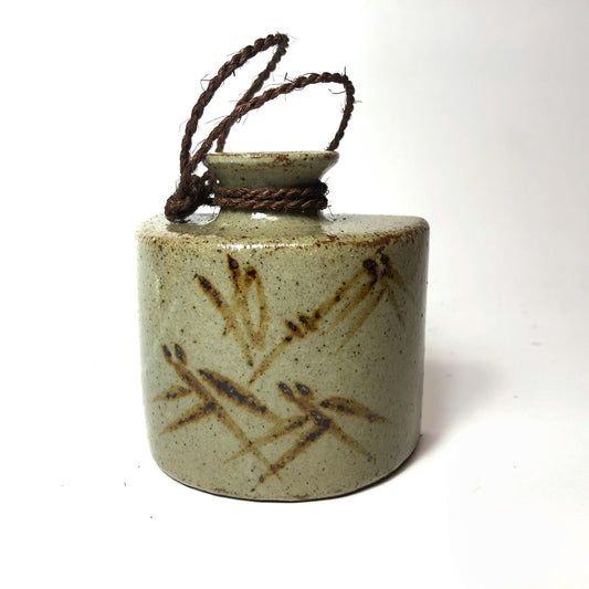 Japanese single bud vase - miniature hanging vase