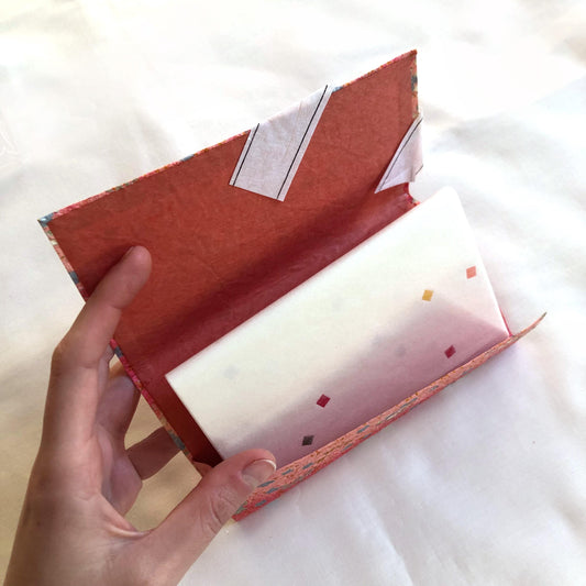 Japanese kaishi paper in a paper envelope - different colors available