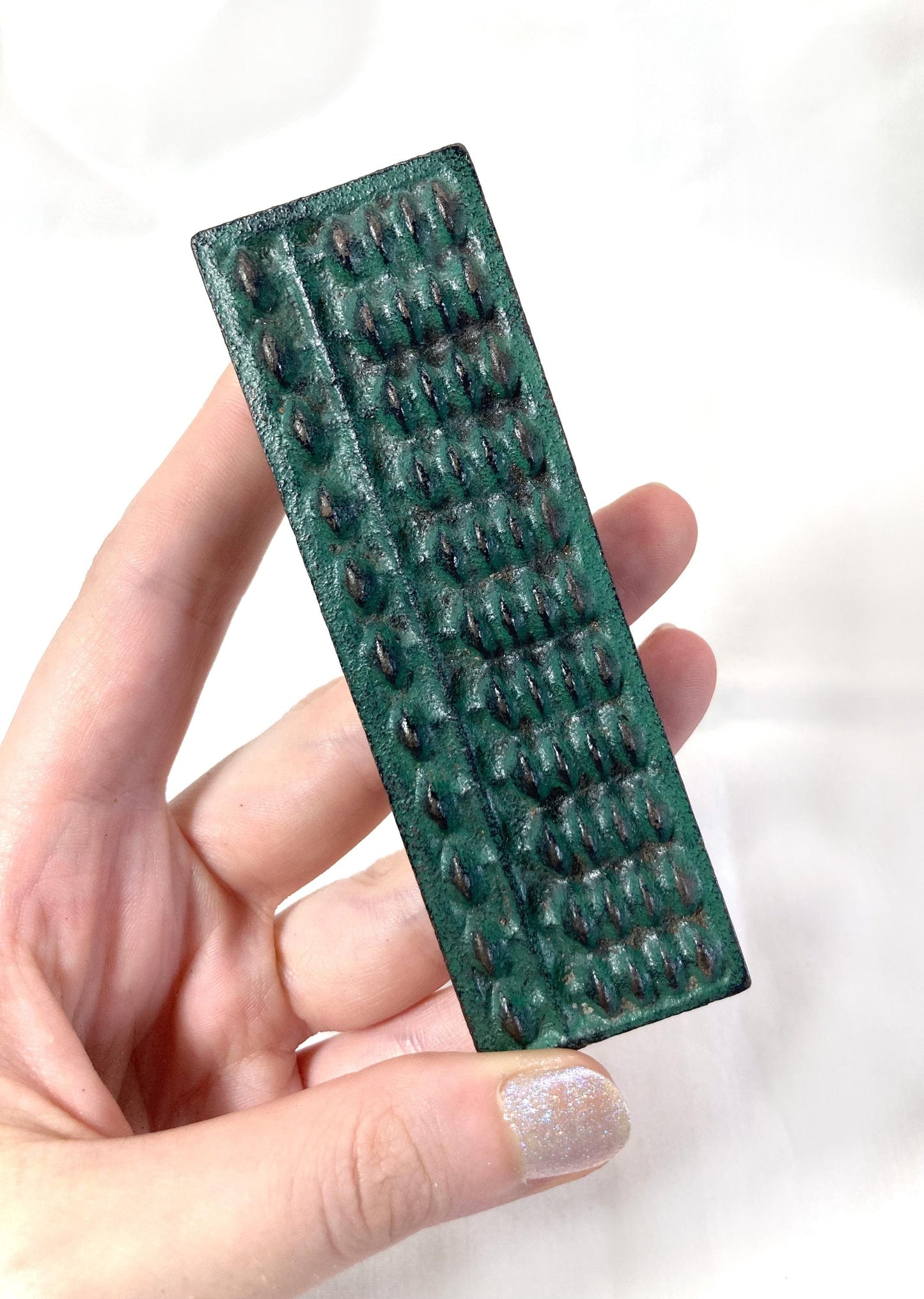 Japanese iron cast paperweight - soroban