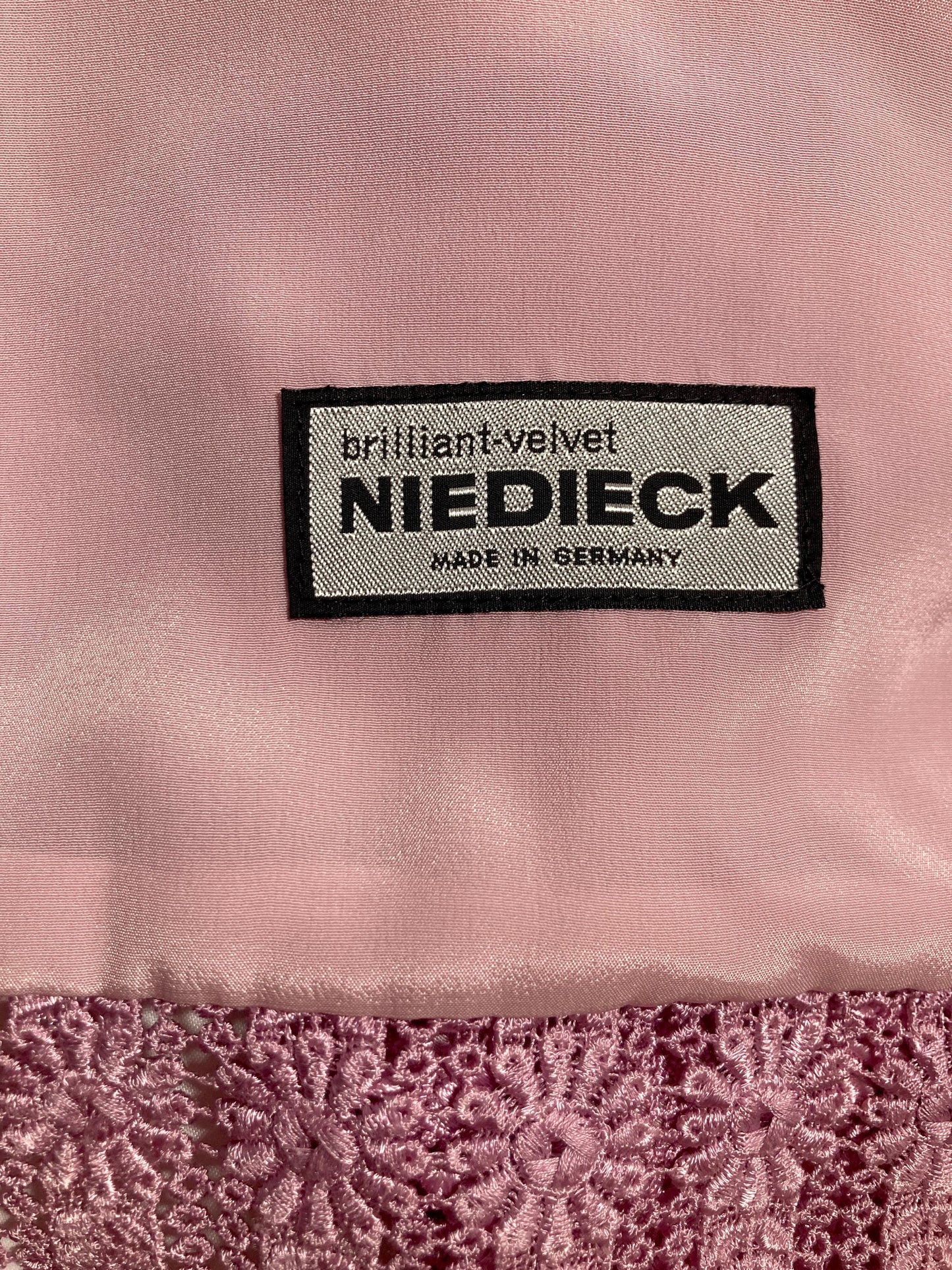 Velvet kimono shawl - powder pink