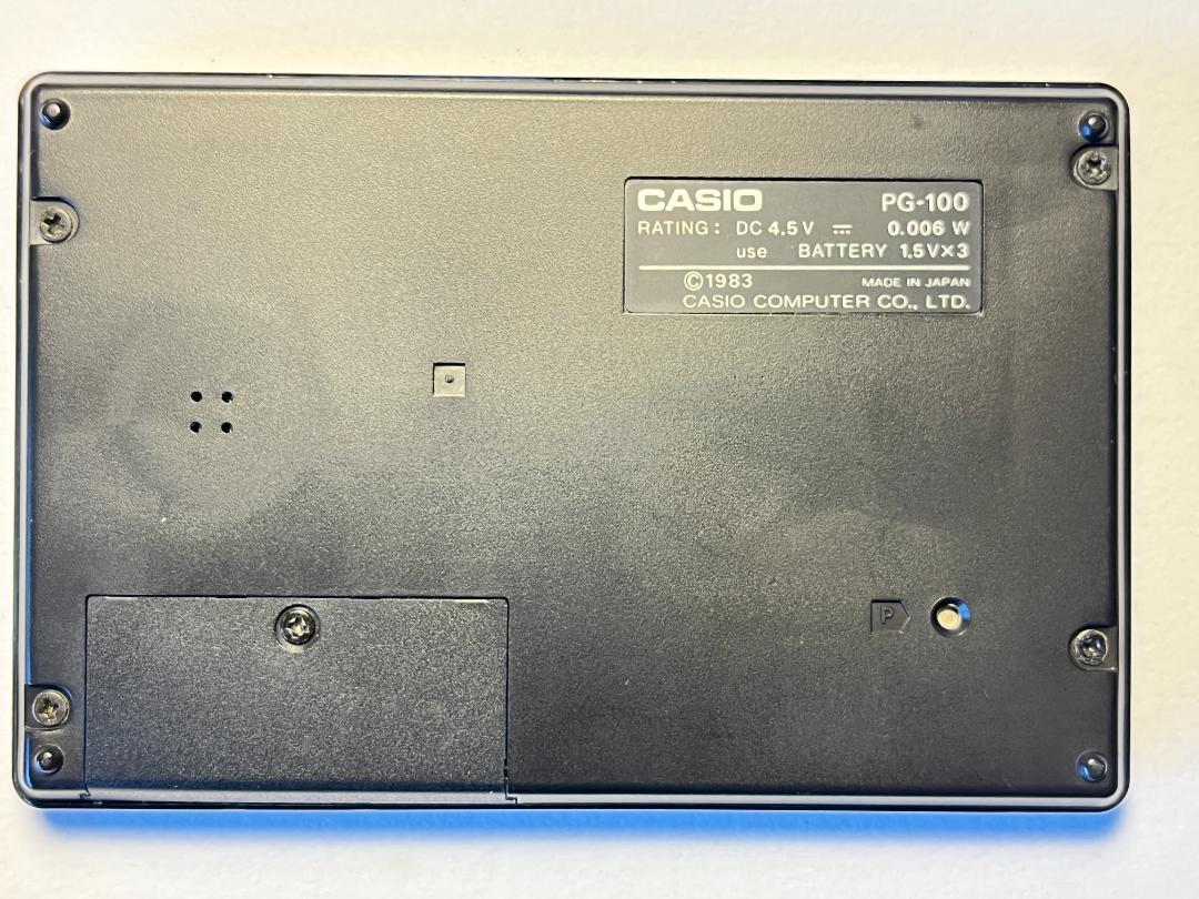 Casio PG-100 LCD Pachinko Game - Working - 1983