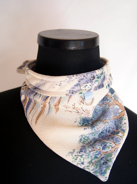 Vintage kimono bandana for pets - size M