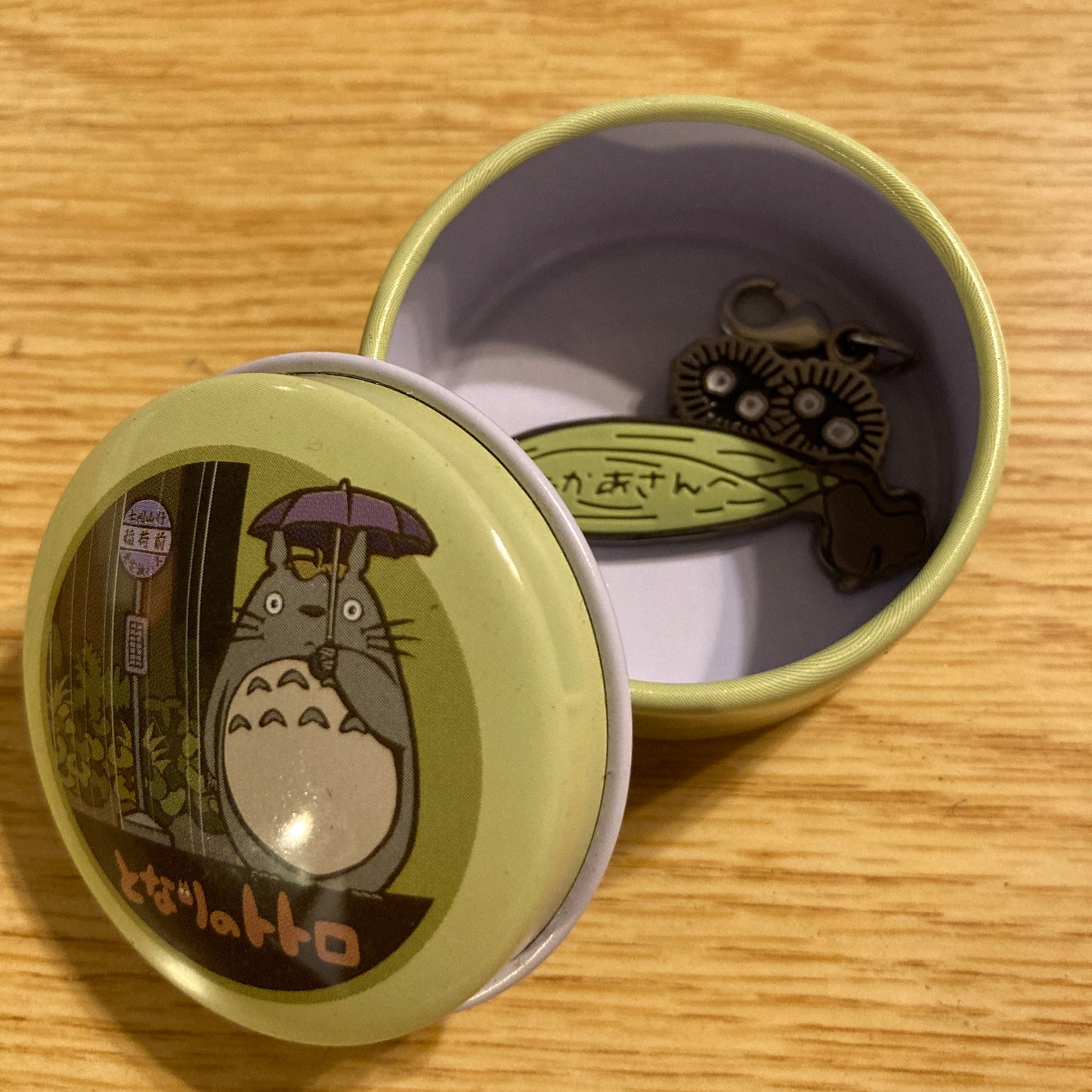 My Neighbor Totoro Charm + Metal box