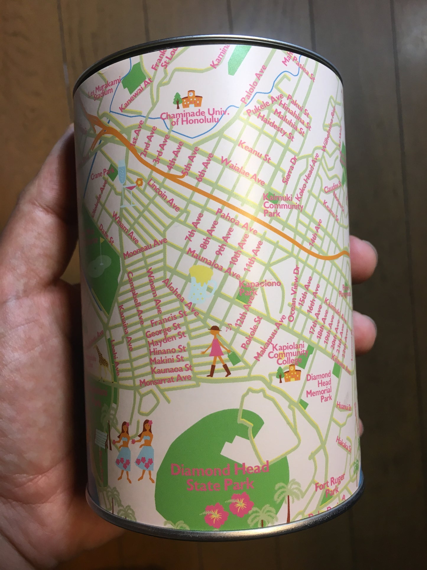 Honolulu jigsaw puzzle (108 pieces)