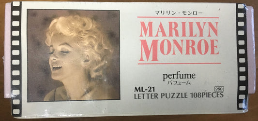 Letter puzzle Marilyn Monroe - "Perfume"