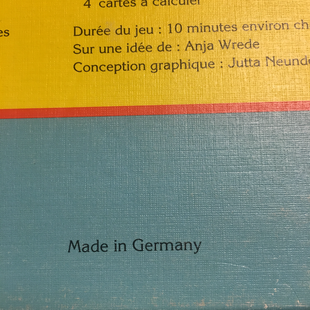 One, Two, Many (Eins, Vier, Viele)
