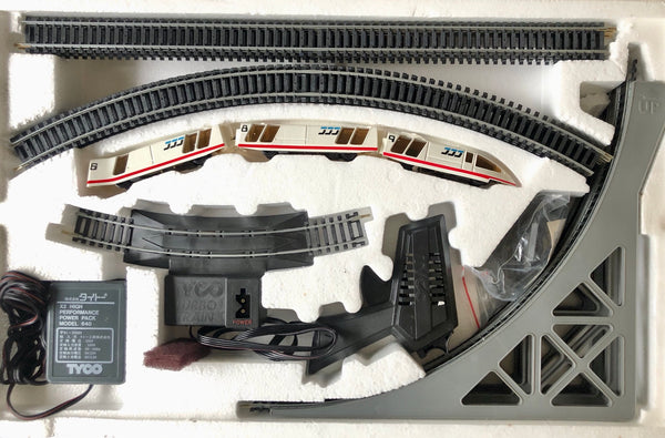 Taito Future Planet Gamma Train - Vintage Japan Sci-Fi Train Model Set Complete