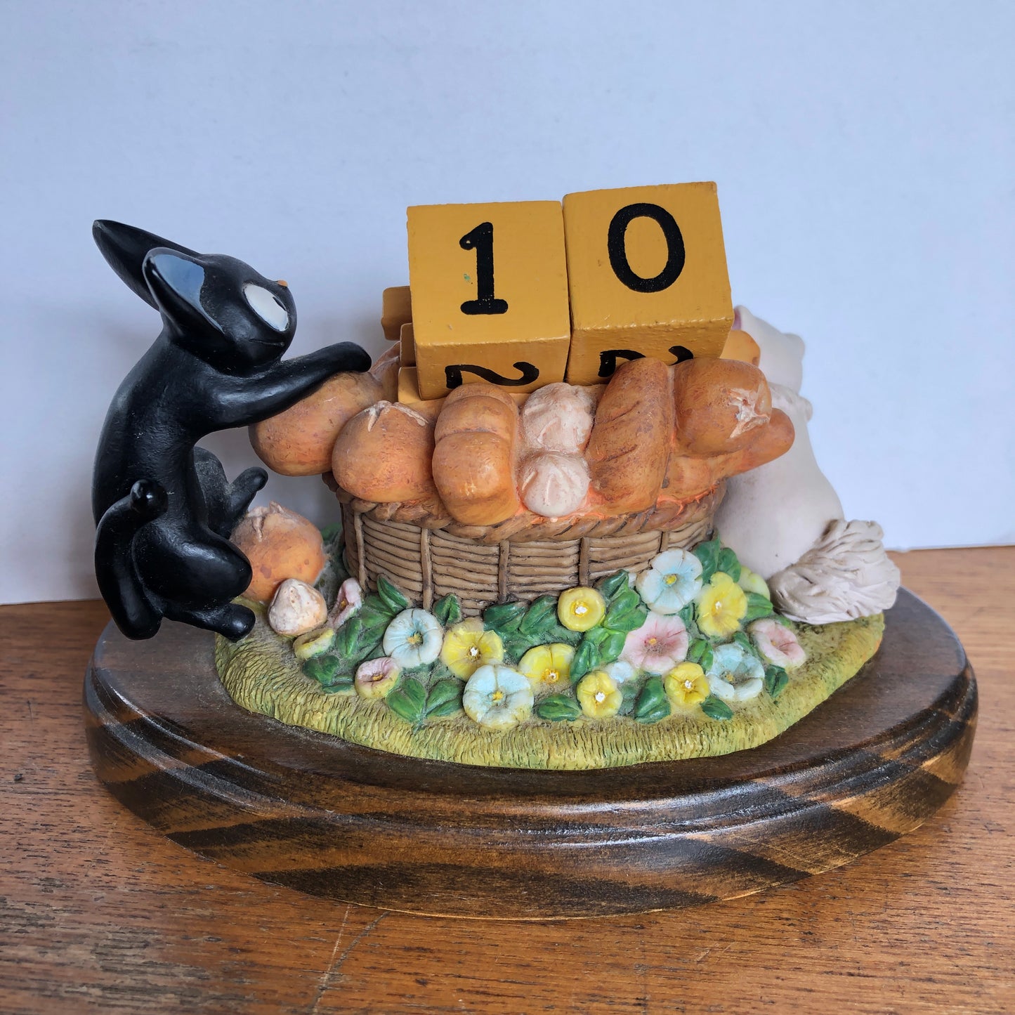 Studio Ghibli Kiki's Delivery Service Perpetual Calendar Jiji Ceramic No Box