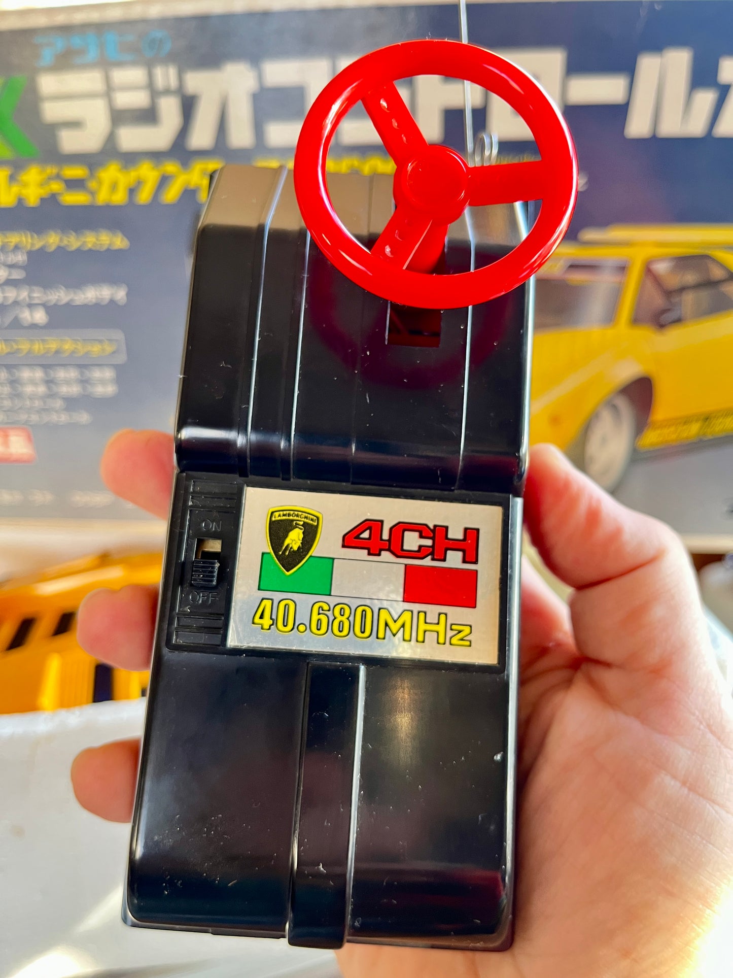 Retro Radio Controlled Lamborghini LP500S – working