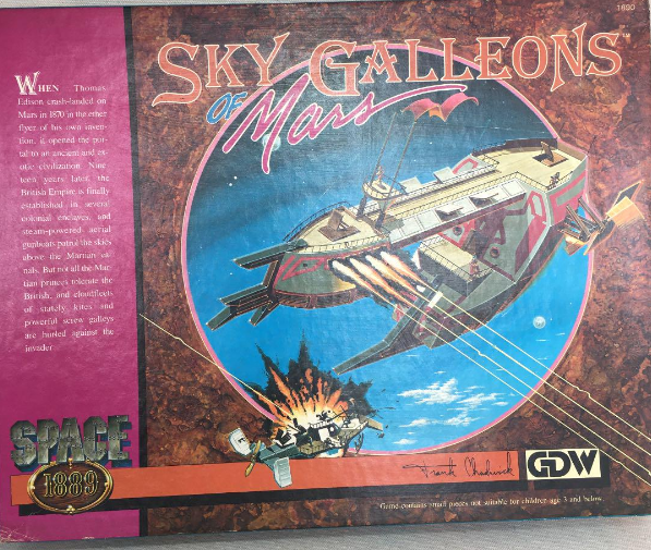 ***RESERVED*** Sky Galleons of Mars + Cloudships and Gunboats expansion