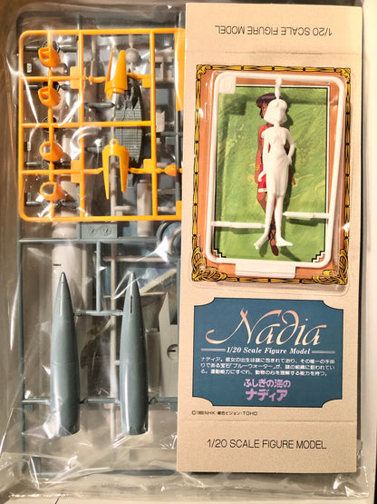 Secret of Blue Water — Nautilus Plastic Model with Nadia Figurine NEW