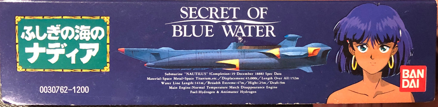 Secret of Blue Water — Nautilus Plastic Model with Nadia Figurine NEW
