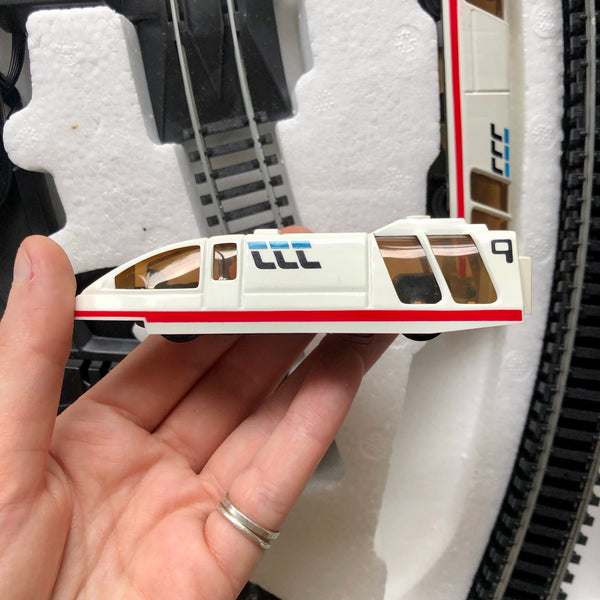 Taito Future Planet Gamma Train - Vintage Japan Sci-Fi Train Model Set Complete
