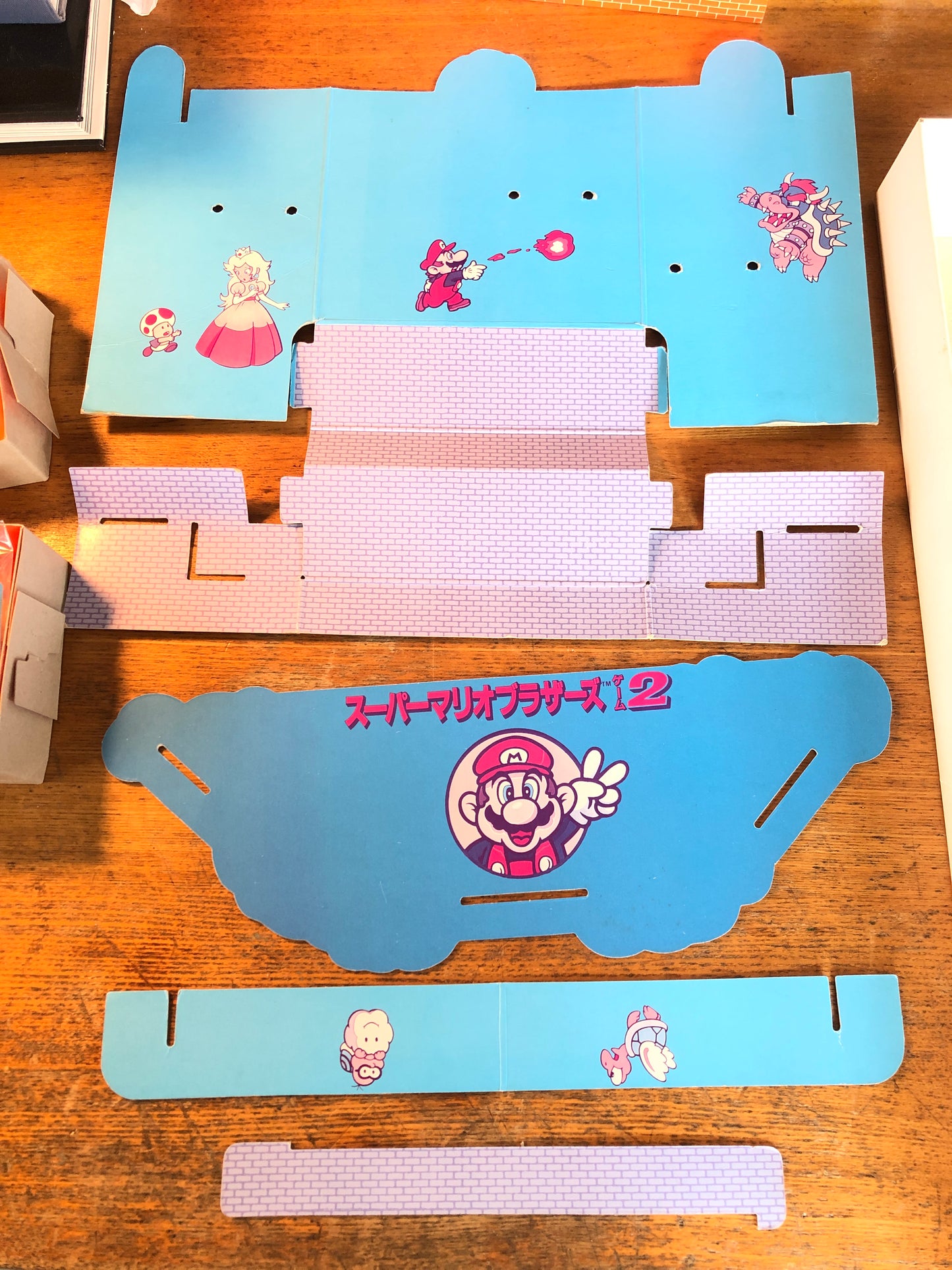 Vintage! Super Mario Brothers 2 Board Game by Bandai 1986