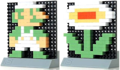 .S Dots Super Mario B Set LUIGI an FLOWER   Preowned