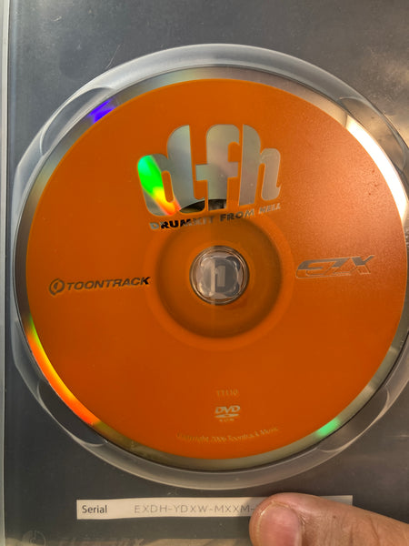 Sampling DVD "DFH" Drumkit From Hell by Toontrack - EZX