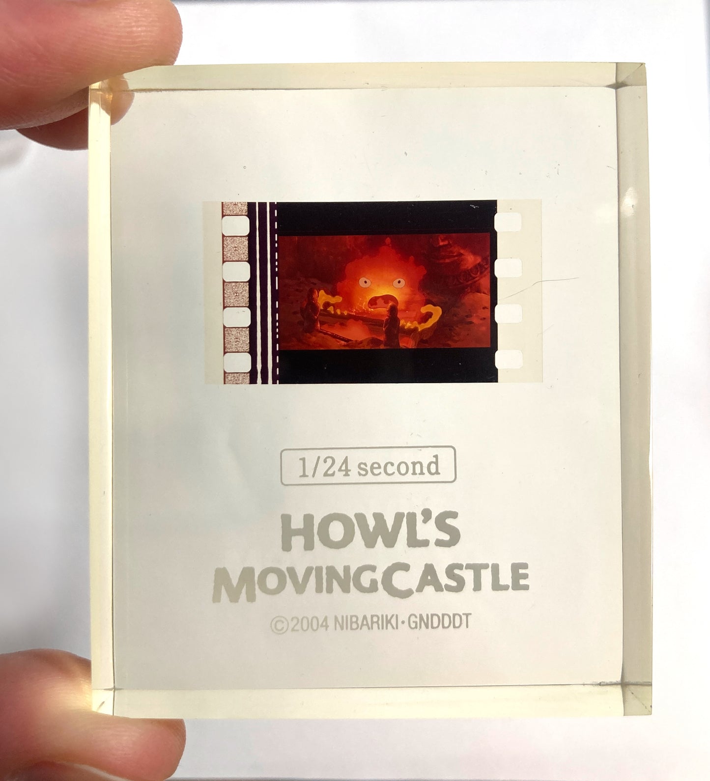 Howl's Moving Castle 1/24 Second Film Frame Cube (different available)