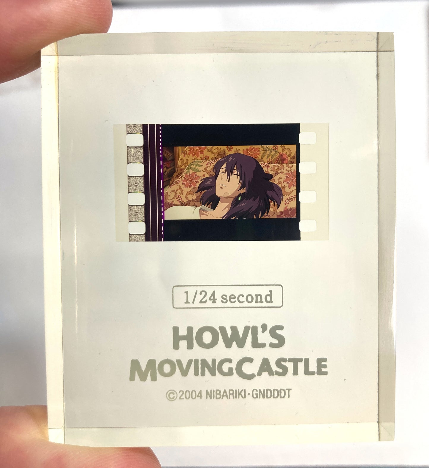 Howl's Moving Castle 1/24 Second Film Frame Cube (different available)
