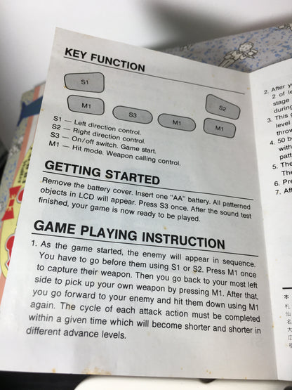 LCD Game "Harikiri Waiter" by Epoch