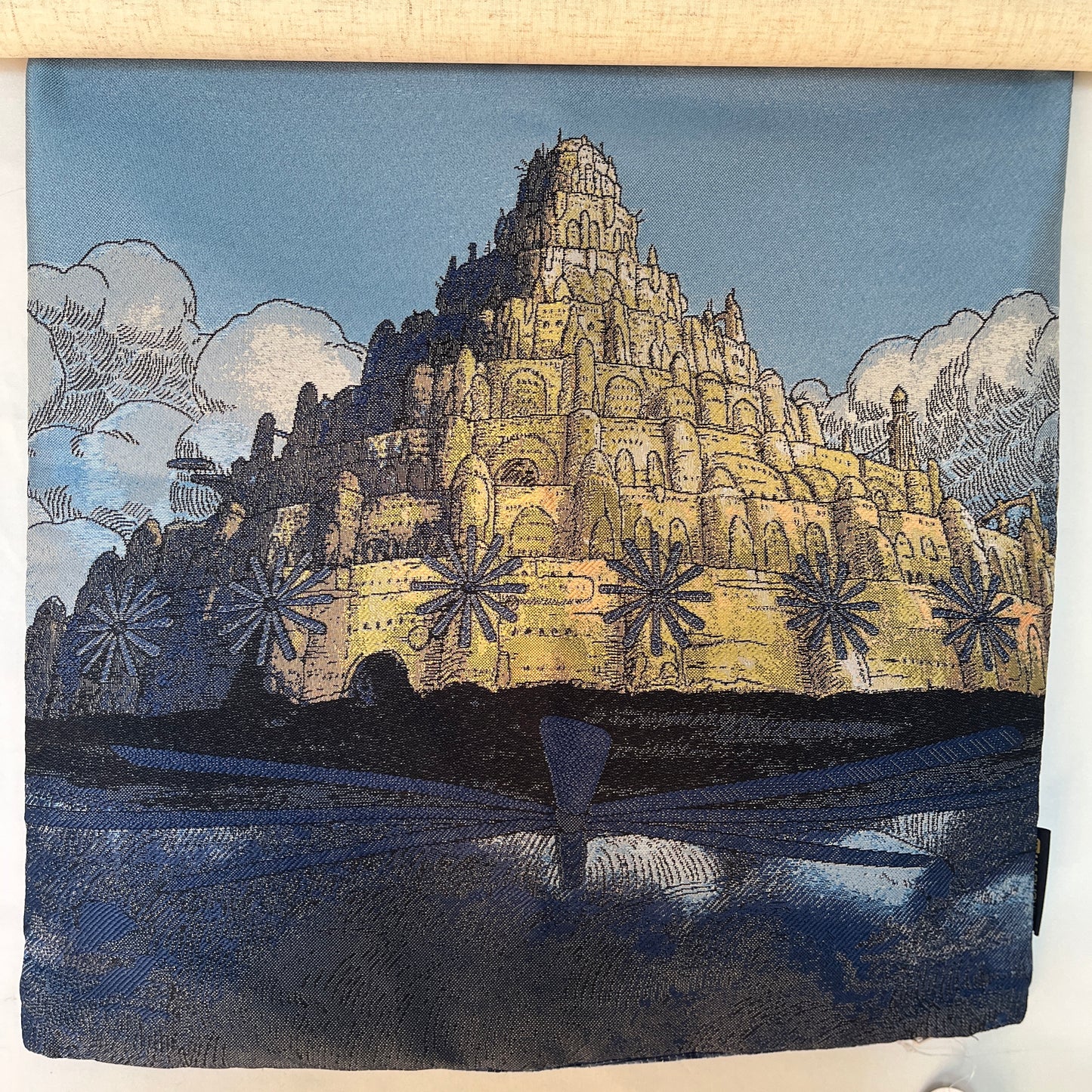 Laputa Castle in the Sky – gobelin cushion cover