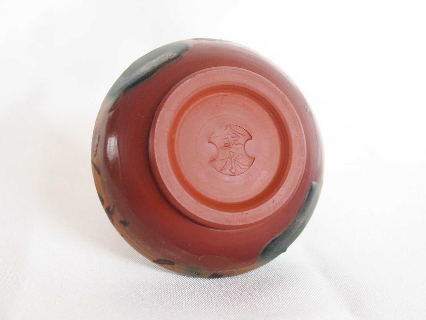 Mumyoi yaki single bud mini vase- wabi sabi pottery from Sado goldmines region