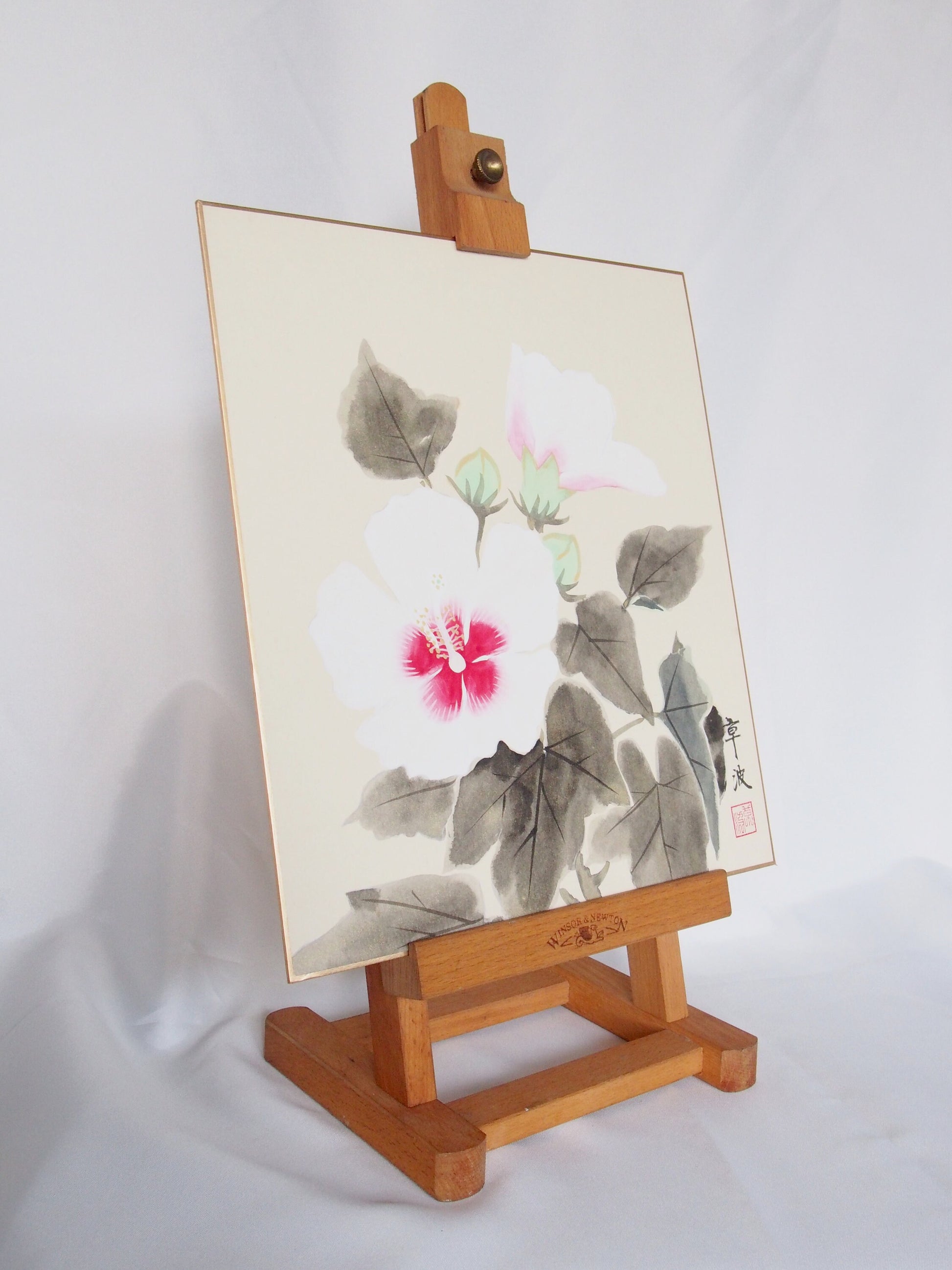 Shikishi- decorative graphics and paintings on a square board