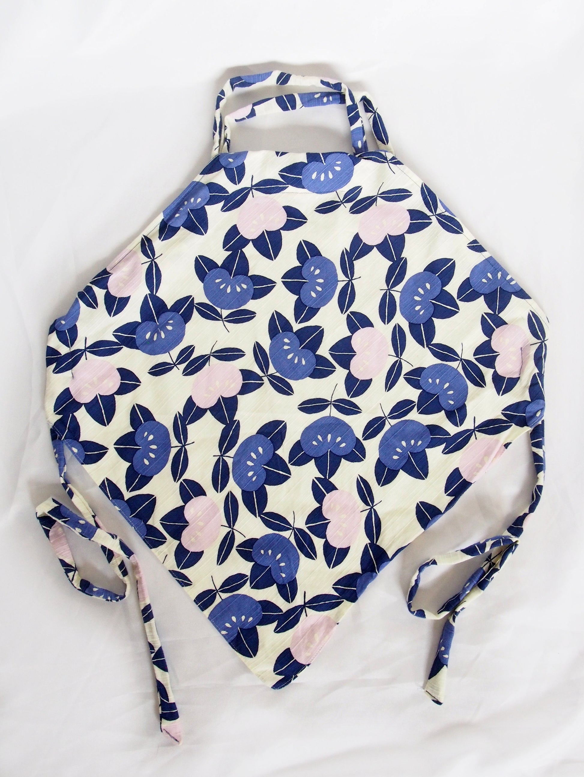 Prototype sale! Handmade Japanese furoshiki remake- cotton backless top