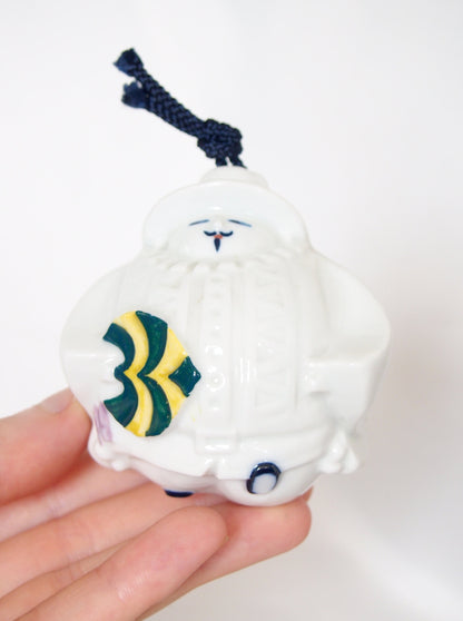 Nanban jin - Portugese XVIcentury merchant ceramic bell