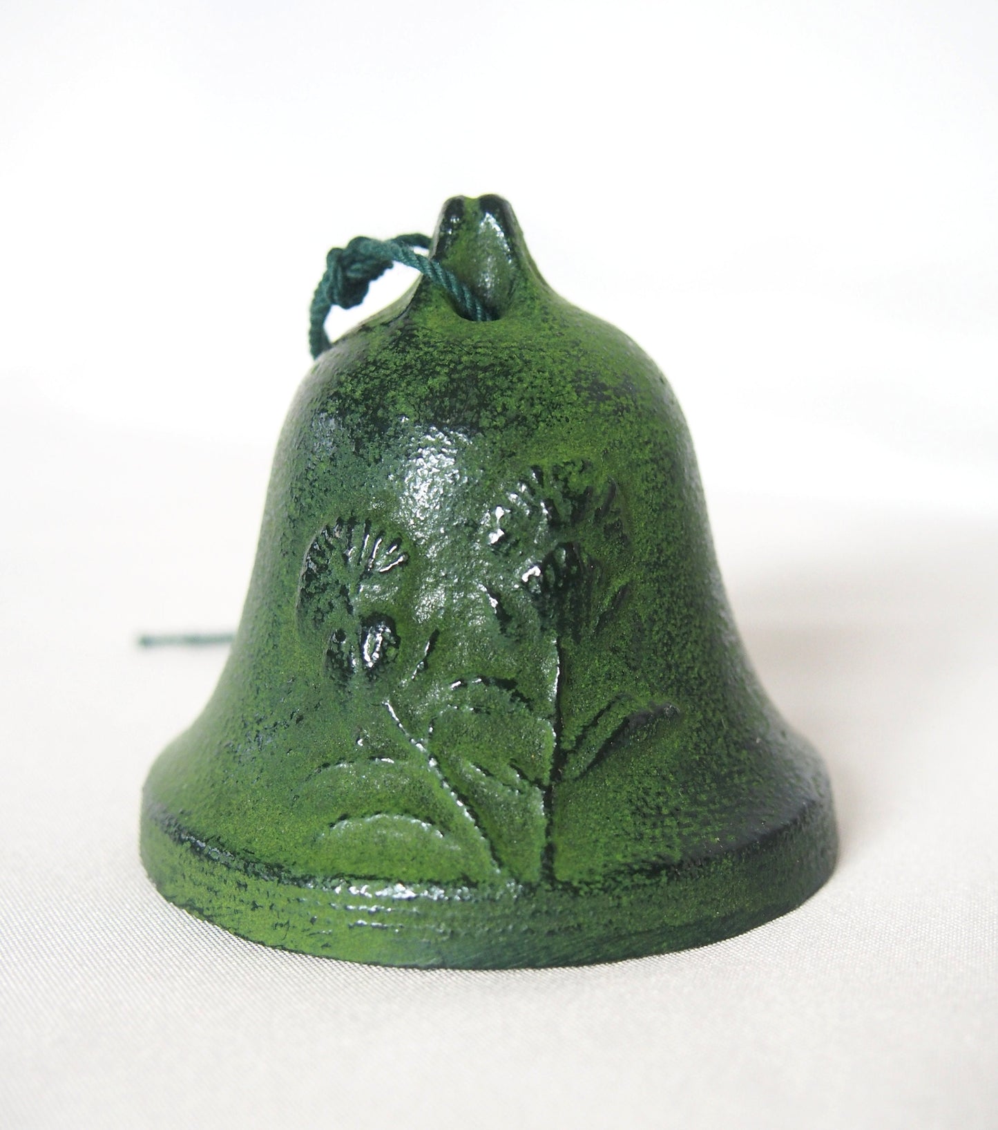 Cast iron wind chime (fuurin) - bell with cherry pattern