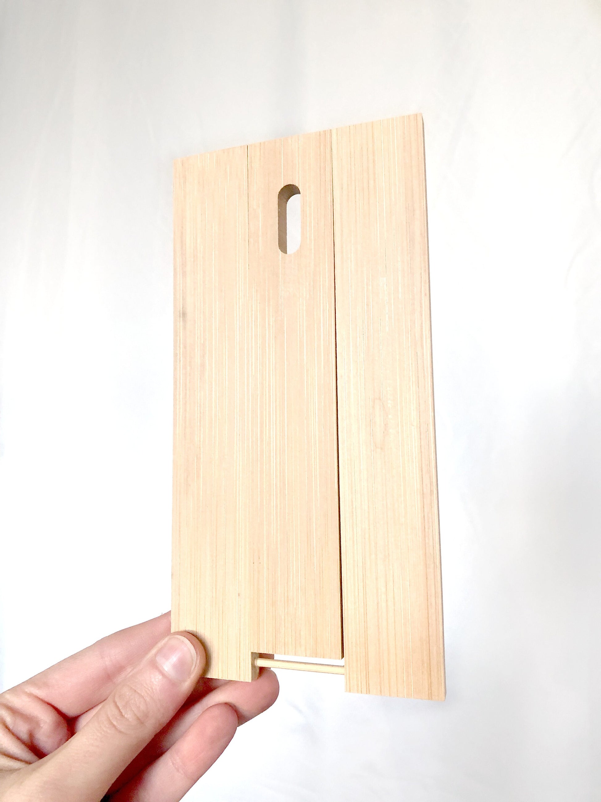 Decorative paper fan with a bamboo stand - different patterns available