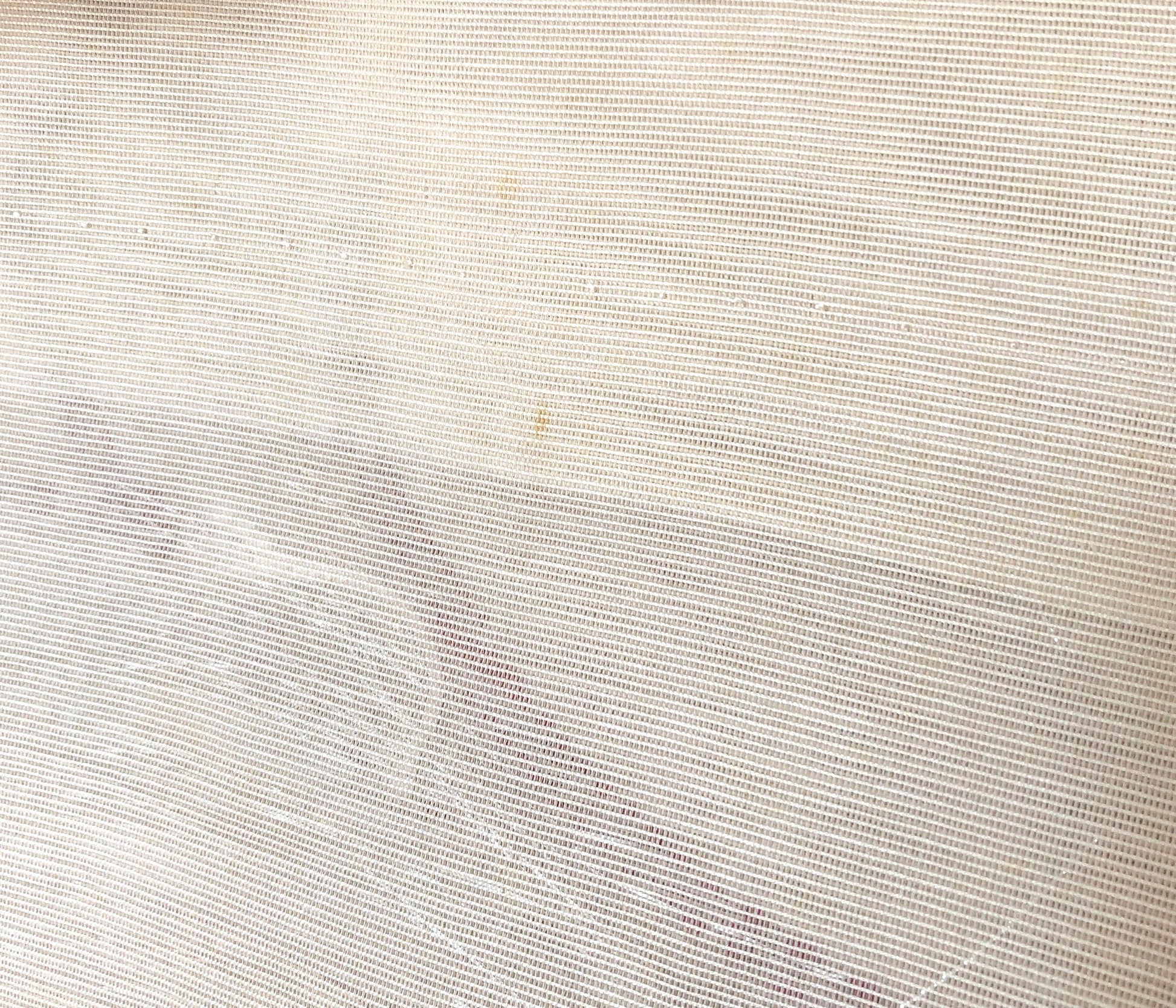 Off-white and pearl obi for summer with red and pink accents