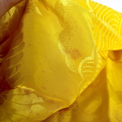 Instant vintage obi set - festive ribbon tie in gold and red, set of sashes, and hair accessories