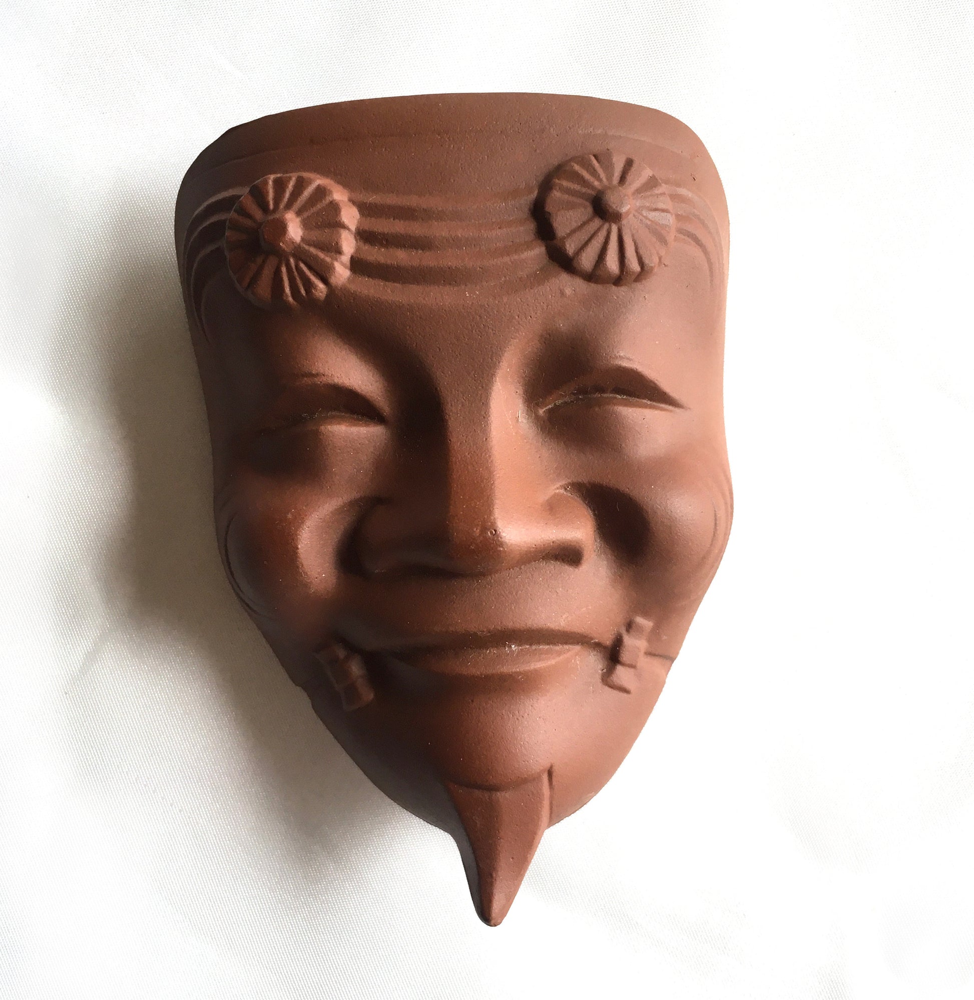 Miniature Japanese clay masks - noh theather - different types available