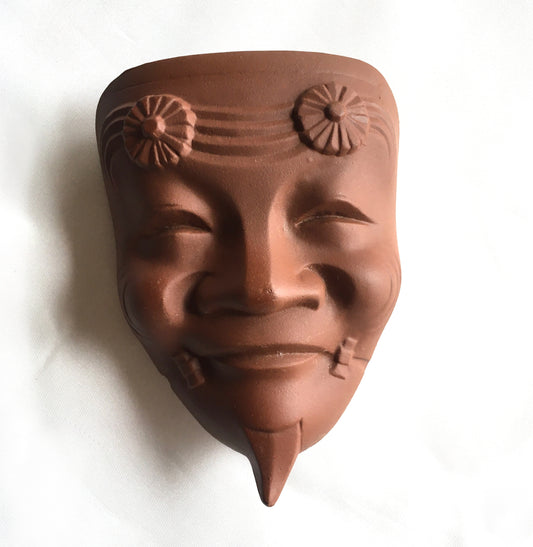 Miniature Japanese clay masks - noh theather - different types available
