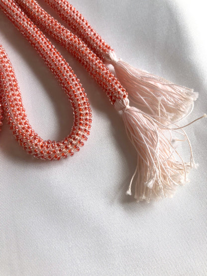 Beaded obijime - different colors available