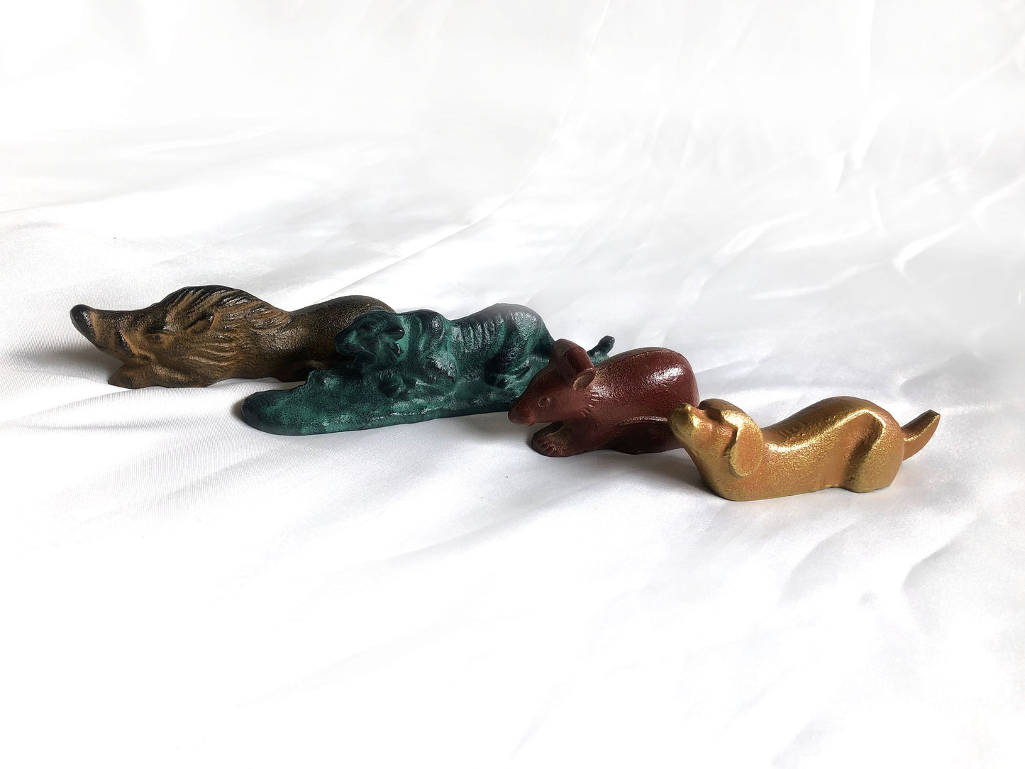 Japanese miniature iron cast paperweight - zodiac animals (different types available)