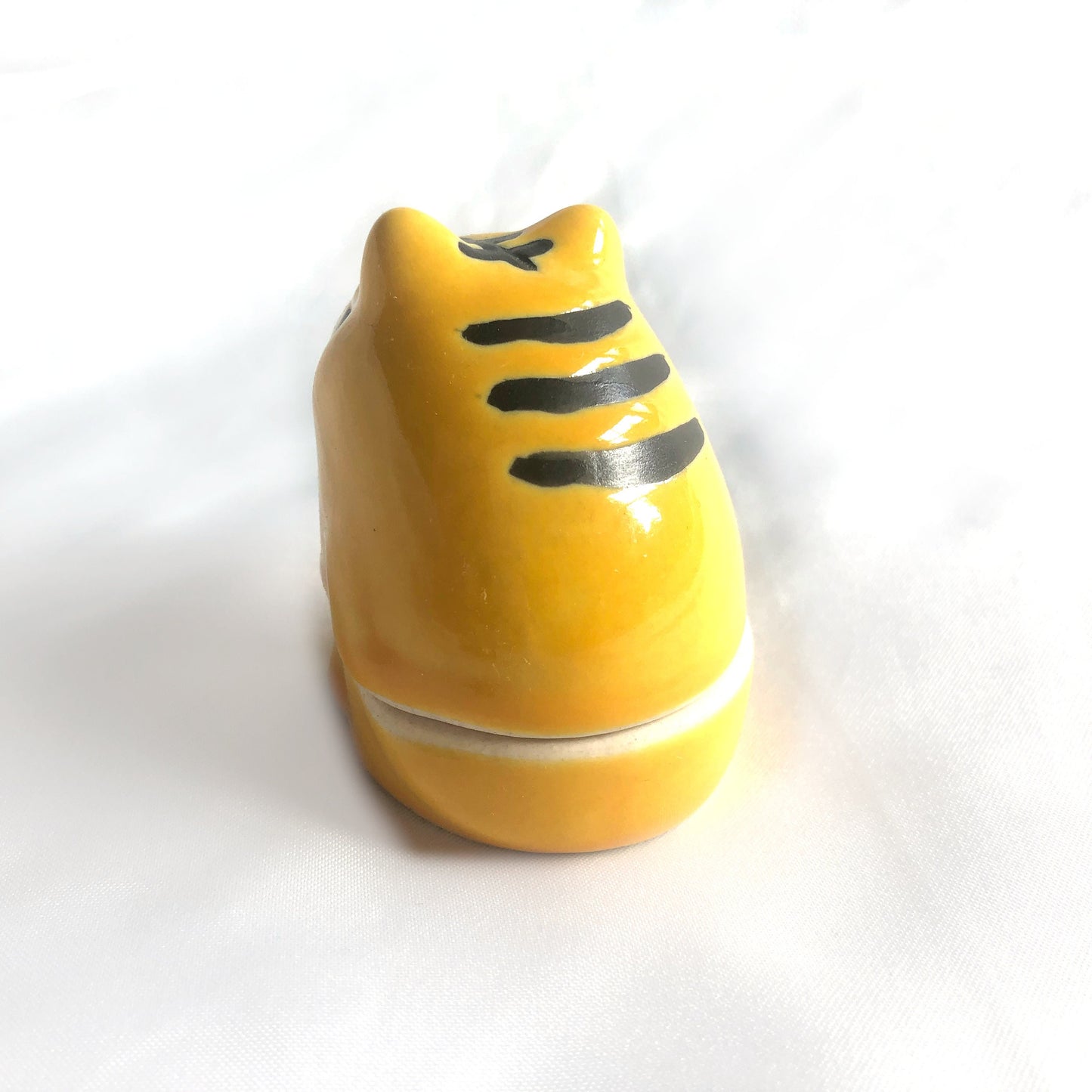 Miniature incense dish / trinket box - cute tiger