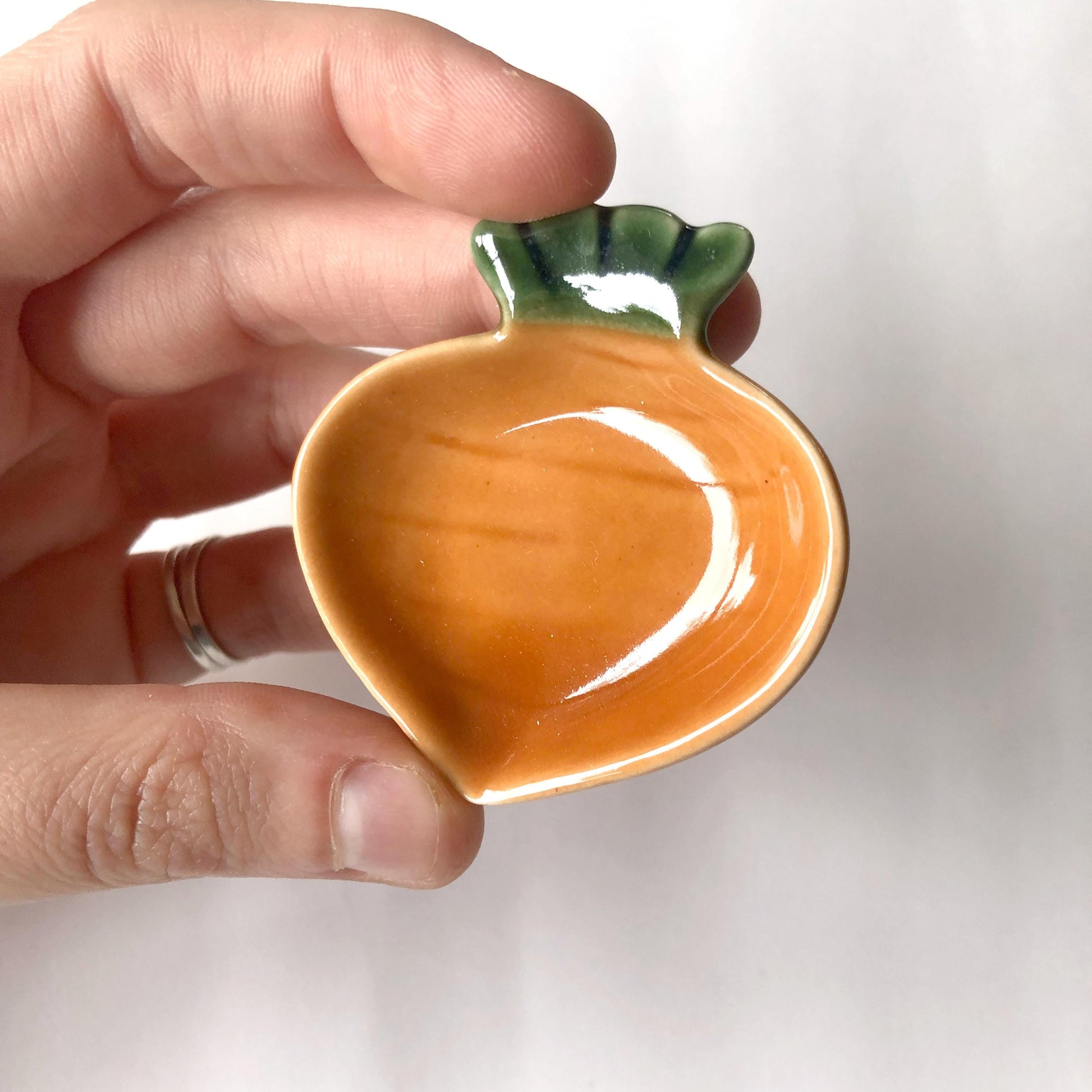 Miniature plates - Japanese die cut vegetables (set of 5)