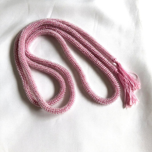 Beaded obijime - different colors available