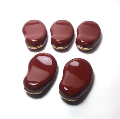 Cute Japanese hashioki - chopstick rests - lucky beans fukumame