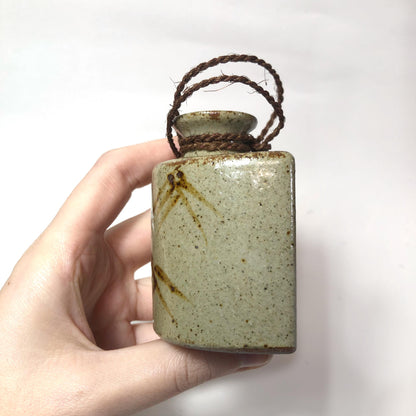 Japanese single bud vase - miniature hanging vase
