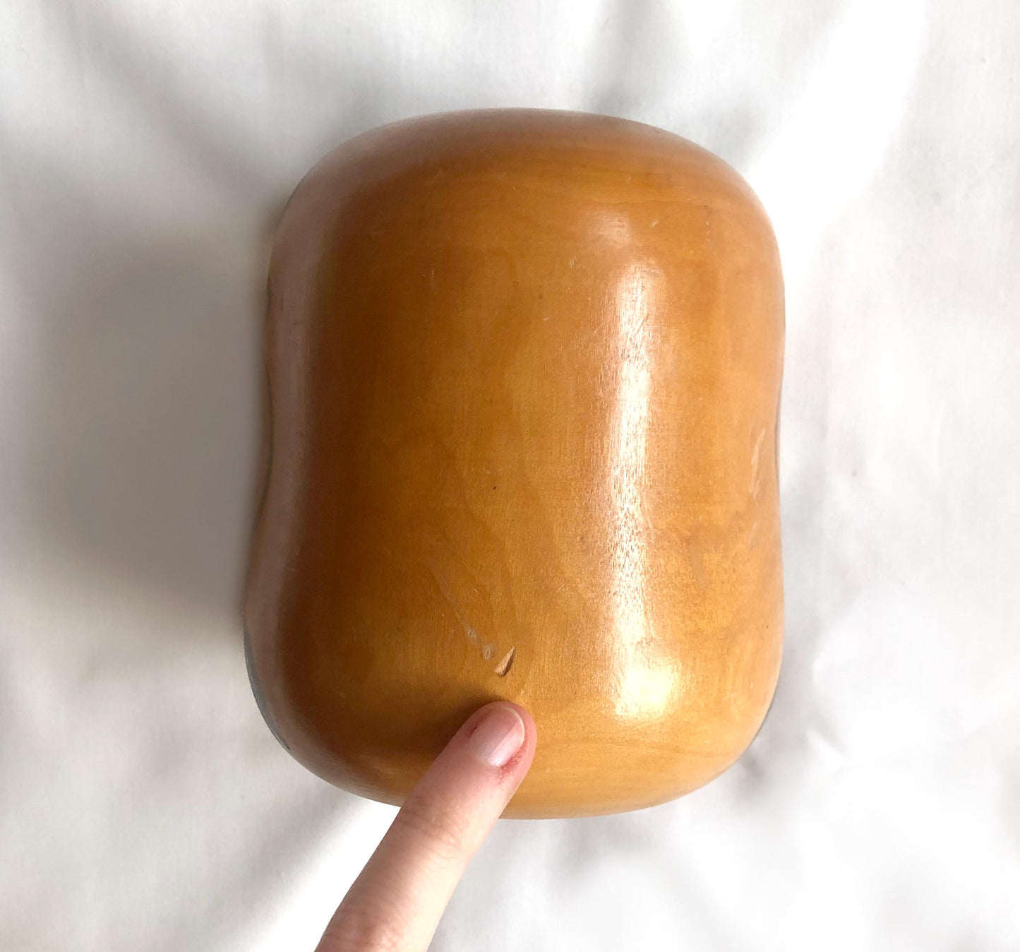 Wooden Daruma figurine - Zuiganji Temple