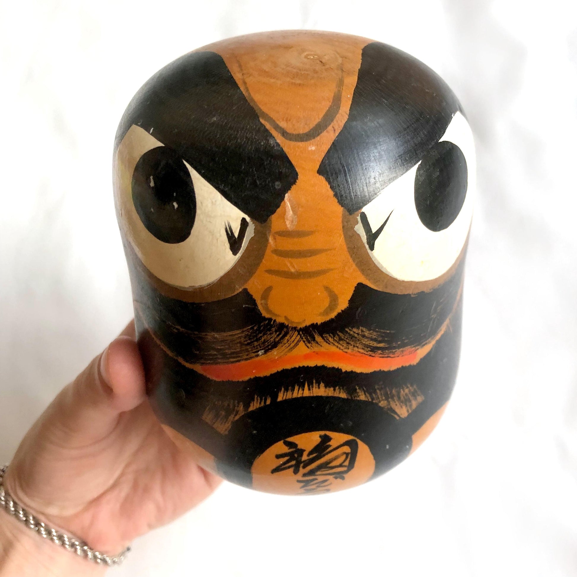 Wooden Daruma figurine - Zuiganji Temple