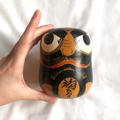 Wooden Daruma figurine - Zuiganji Temple