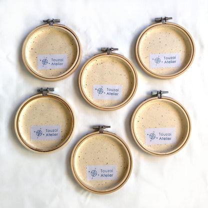 Vintage obi wall hanging - tondo 10cm