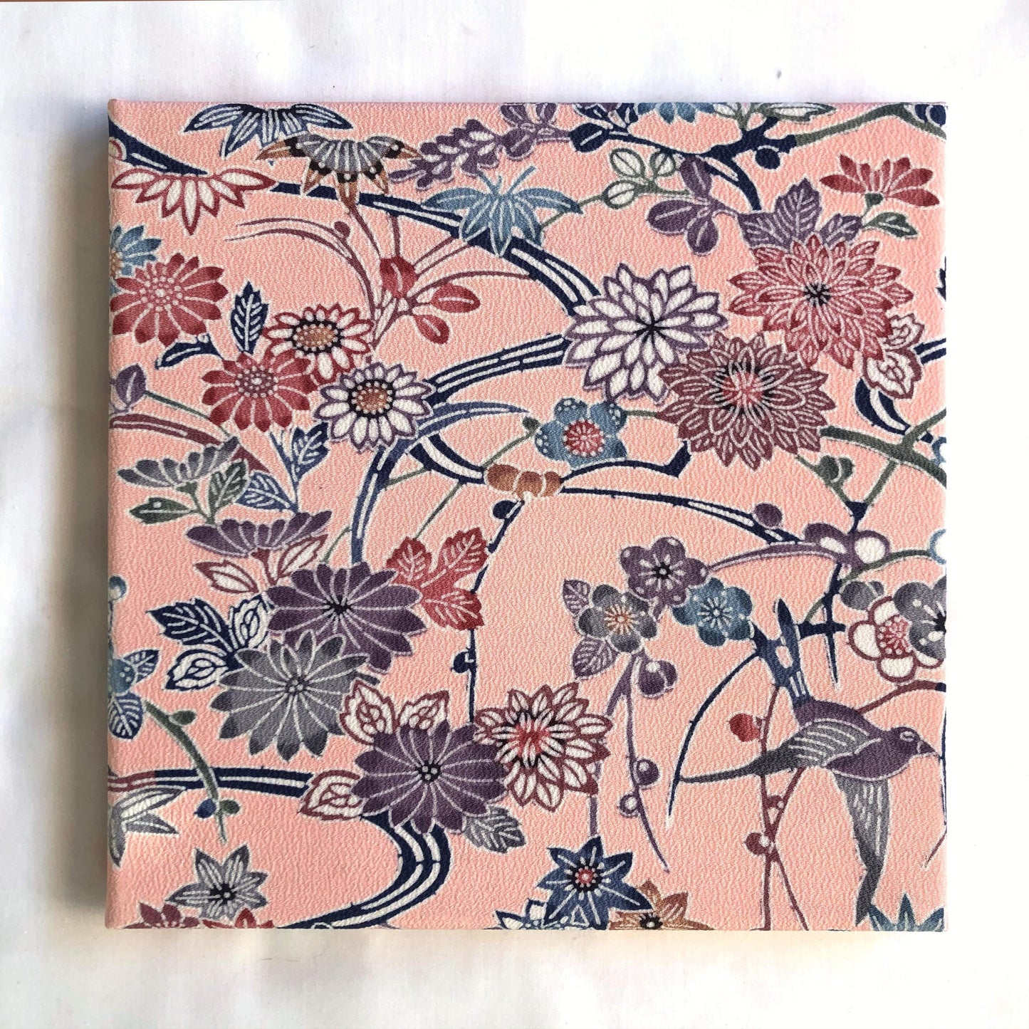 Vintage silk kimono wall hangings - square (series 1)