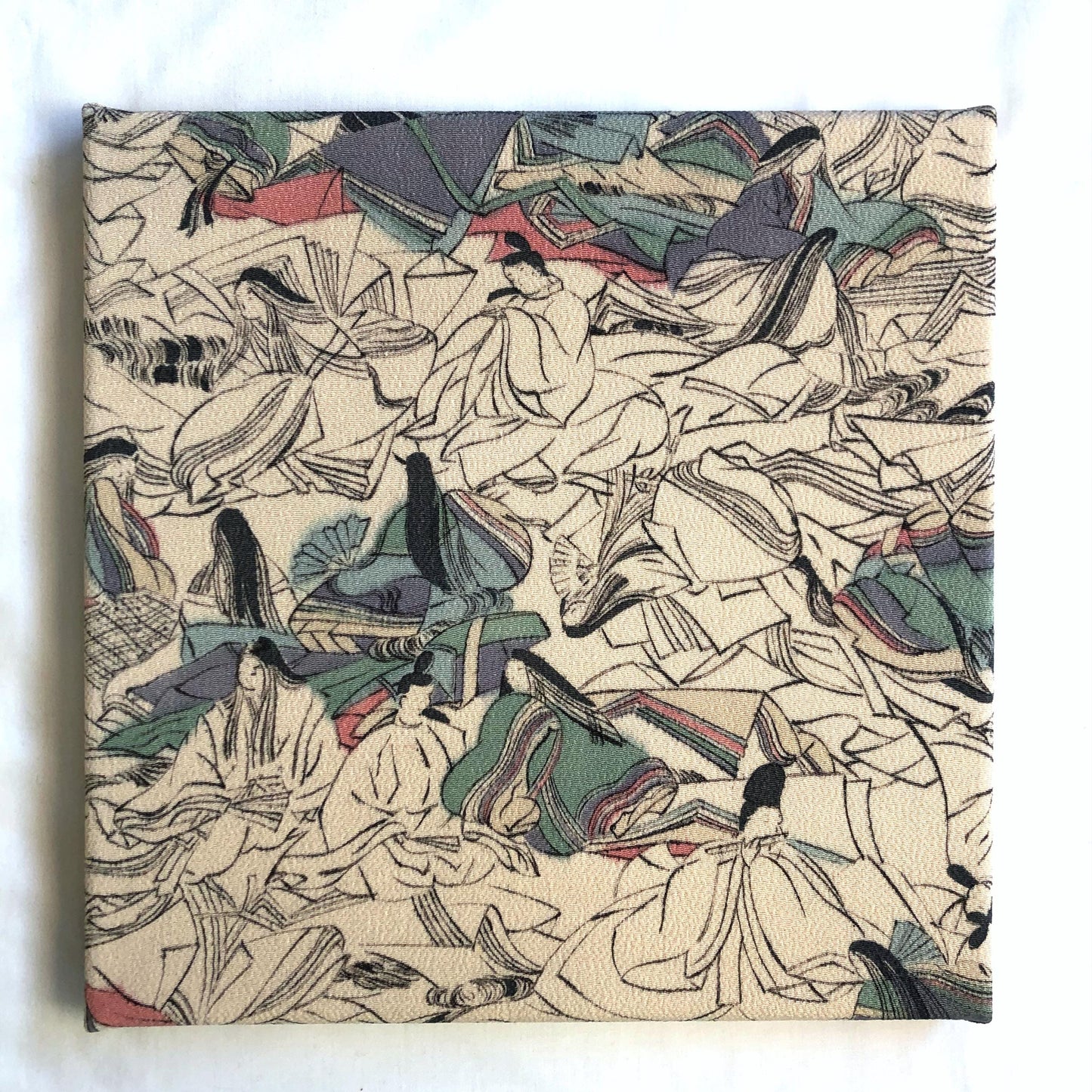 Vintage kimono wall hangings - square (series 2)